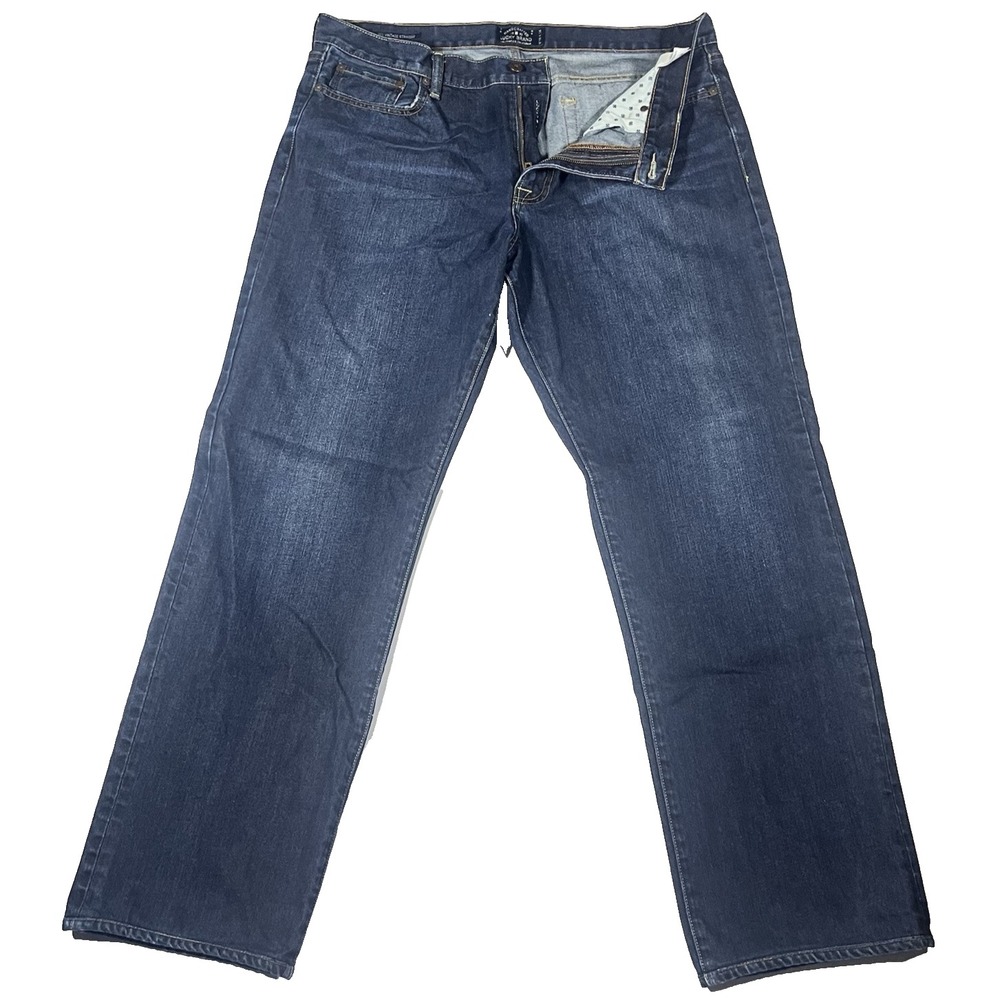 Lucky Brand 361 Vintage Straight Denim Blue Jeans Mens Size 38 x 34